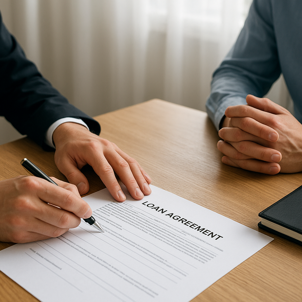Jak napisać umowę pożyczki między osobami prywatnymi