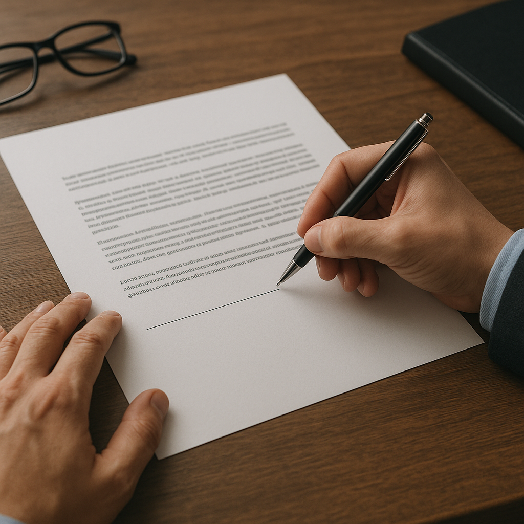 Jak napisać oświadczenie o odrzuceniu spadku