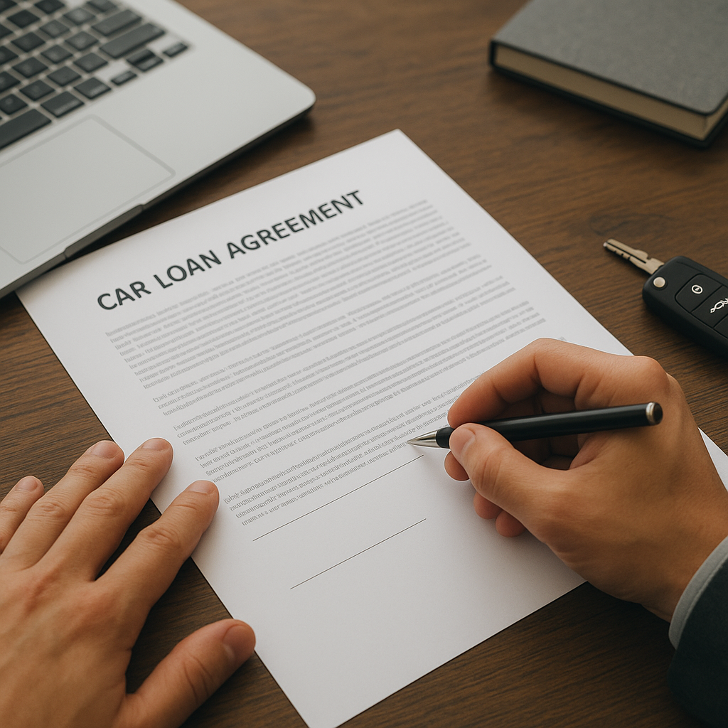 Jak napisać umowę użyczenia samochodu