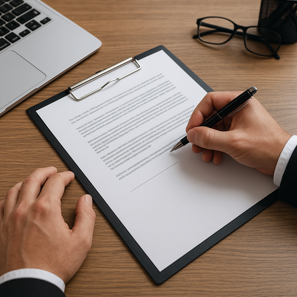 Jak napisać oświadczenie o rozwiązaniu umowy