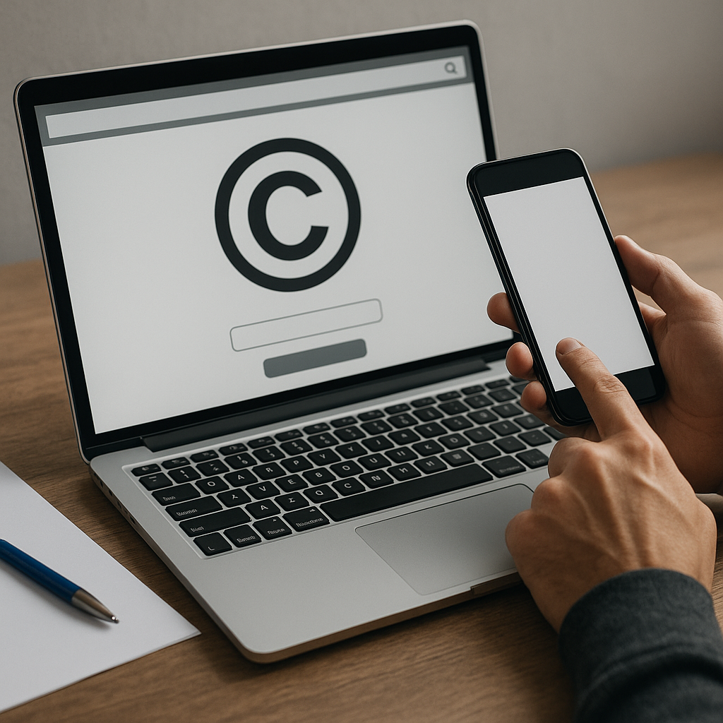 Jak zgłosić naruszenie prawa autorskiego w internecie