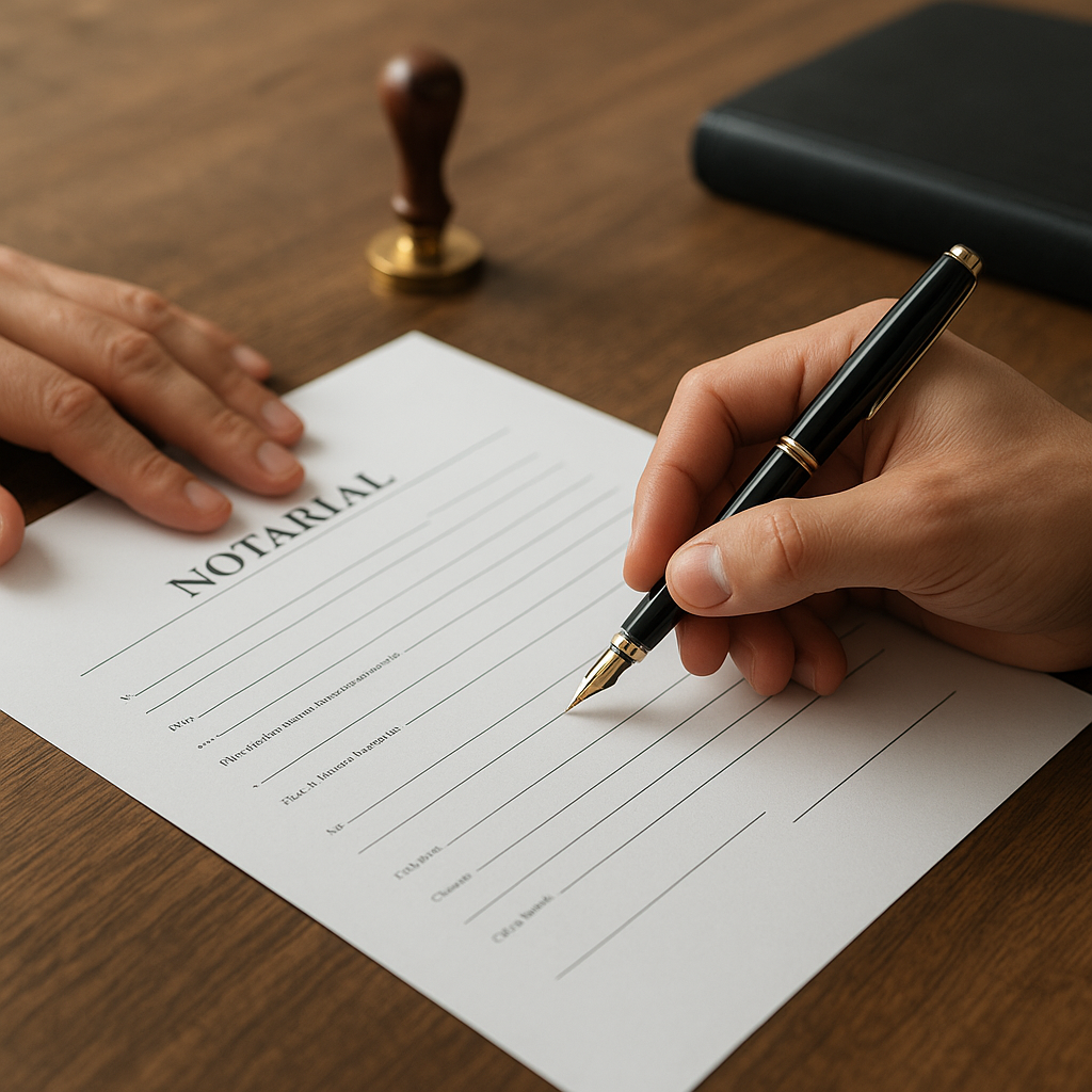 Jak napisać pełnomocnictwo notarialne