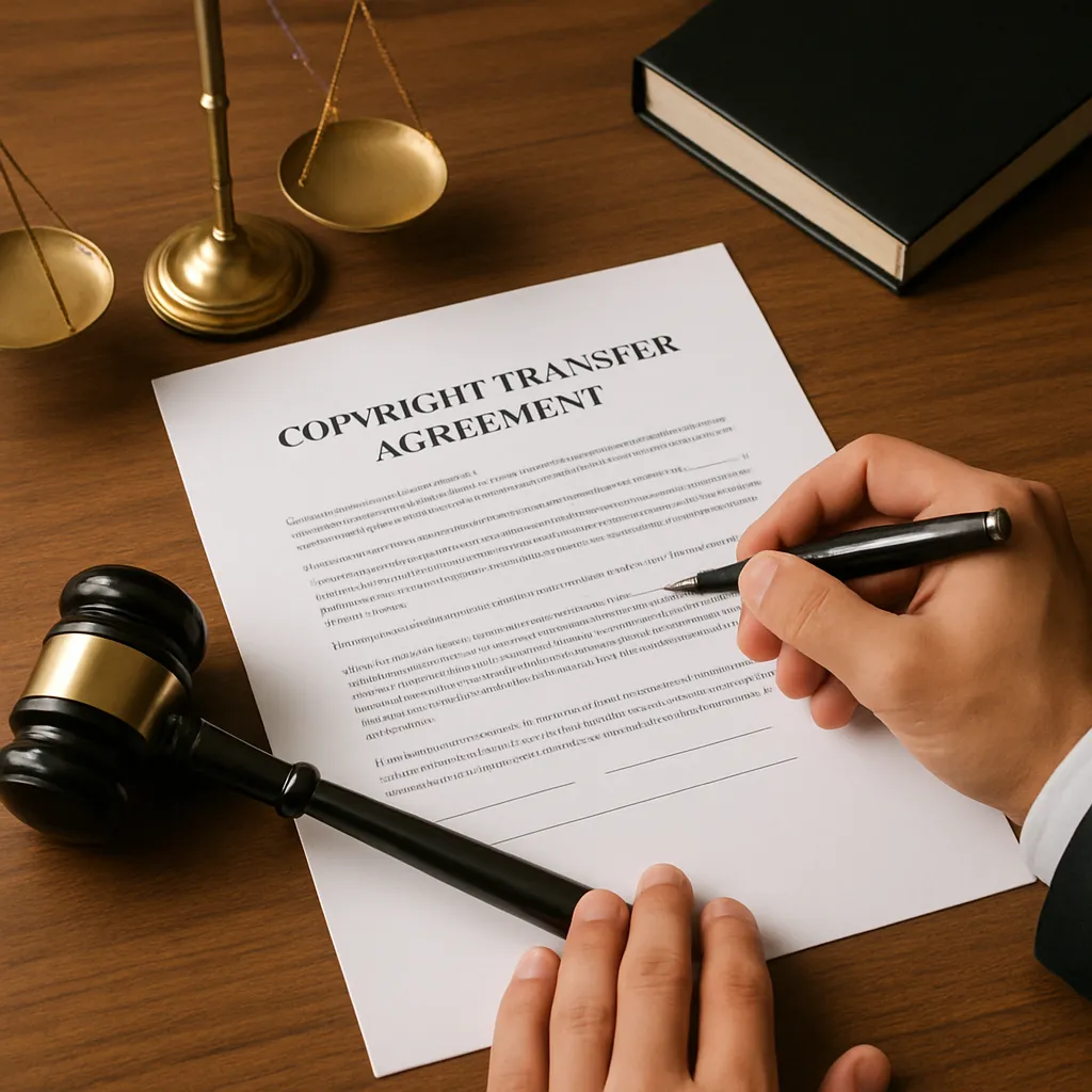 Jak napisać umowę o przeniesienie praw autorskich
