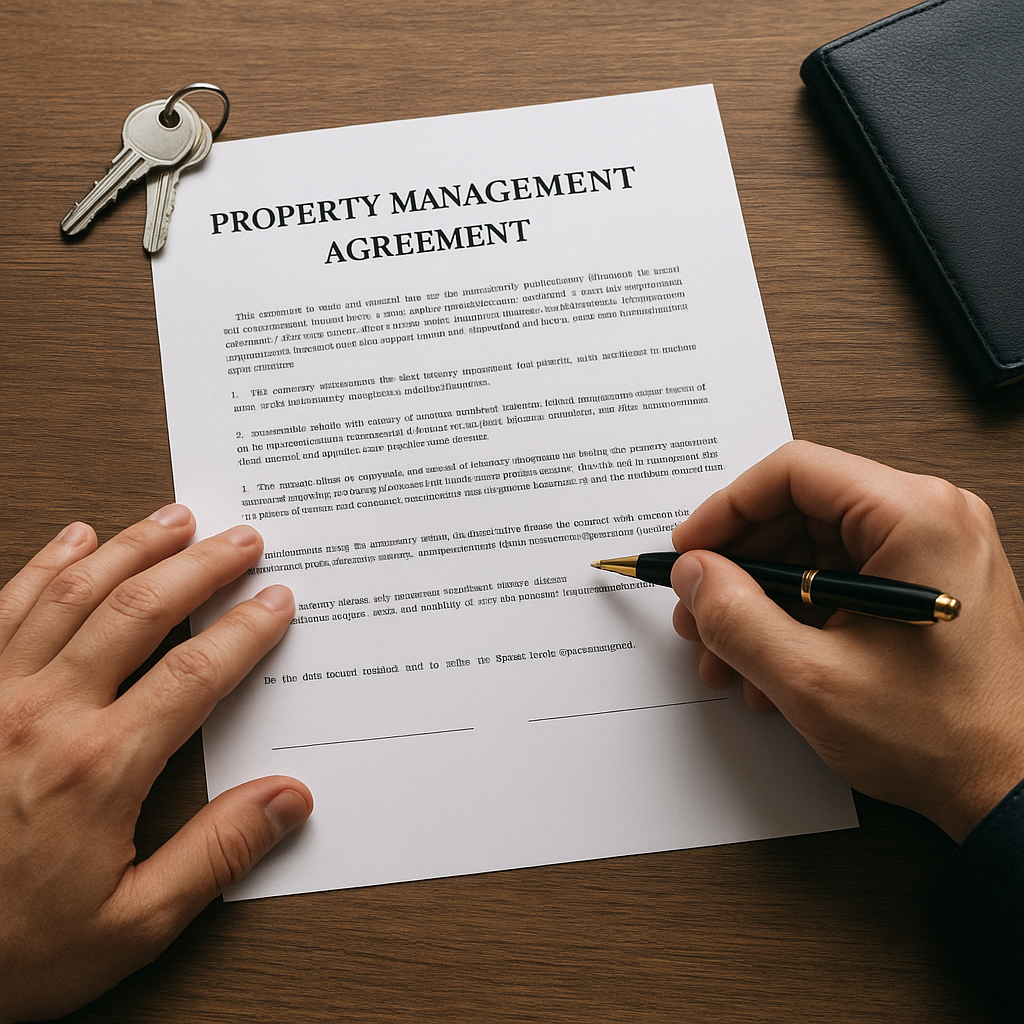 Jak napisać umowę o zarządzanie nieruchomością